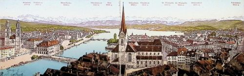 8000 Zürich 1908 Klapp AK