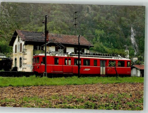 6534 S. Vittore - Misoxer- Gütertriebwagen RhB BDe 4/4 491