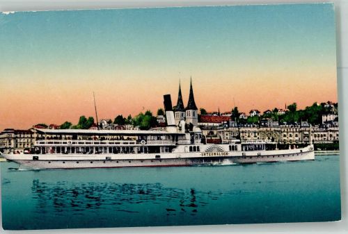 Luzern Lucerne RD Unterwalden Vierwaldstättersee Binnenschiff