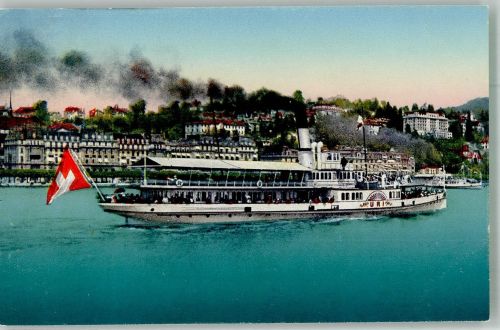 Luzern Lucerne RD Uri Binnenschiff