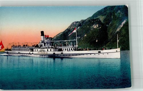 RD Victoria Dampfschiffgesellschaft Vierwaldstättersee Binnenschiff