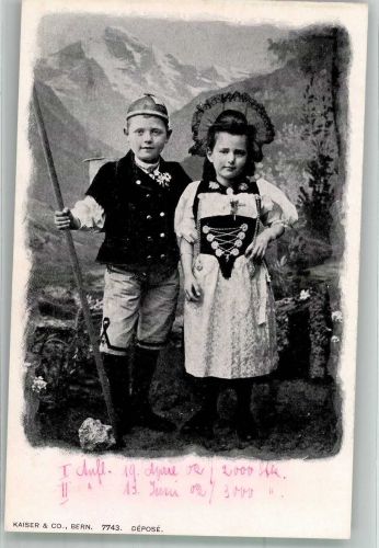 Kinder Kaiser u. Co. 7743 Tracht Schweiz