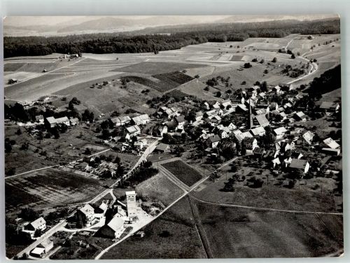 8466 Trüllikon Foto AK Fliegeraufnahme