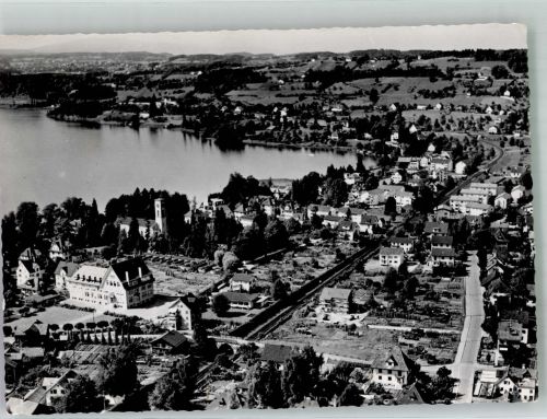 Rapperswil Jona 1957 Foto AK Kempraten Fliegeraufnahme