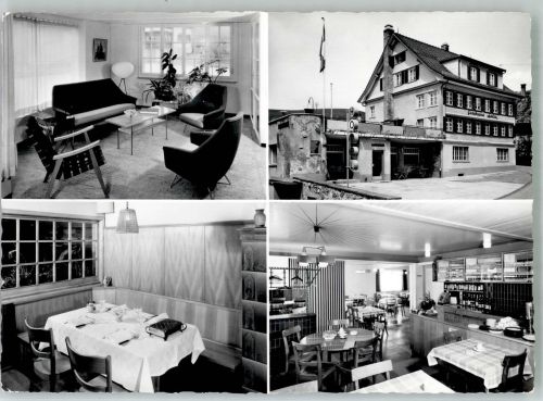 9621 Oberhelfenschwil 1973 Foto AK Gasthaus Adler