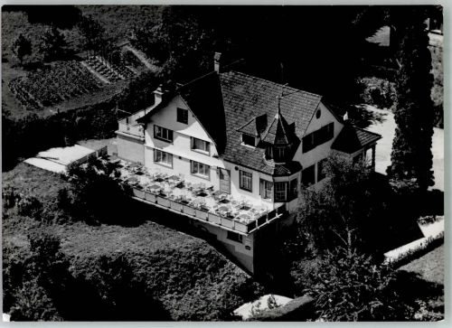 9242 Oberuzwil Foto AK Fliegeraufnahme Gasthaus Freudenberg