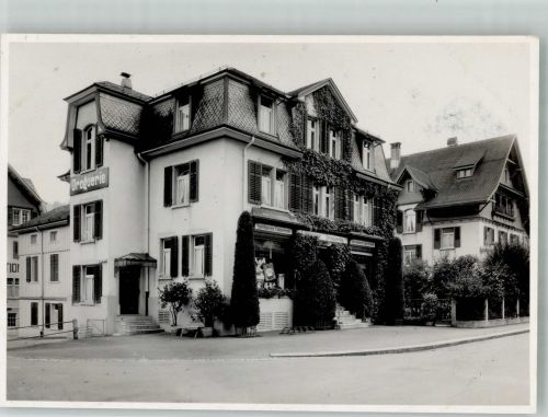 9642 Ebnat-Kappel Foto AK Geschäft Drogerie Ort handschriftlich