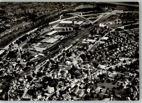 9430 St. Margrethen SG 1966 Foto AK Fliegeraufnahme