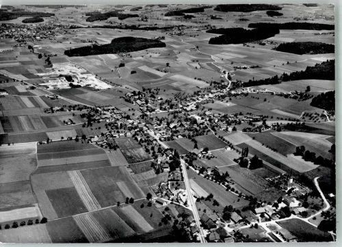 3114 Wichtrach Foto AK Fliegeraufnahme Niederwichtrach