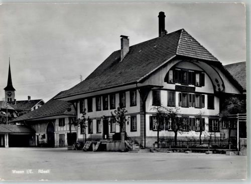 3457 Wasen im Emmental 1962 Foto AK Gasthaus Rössli