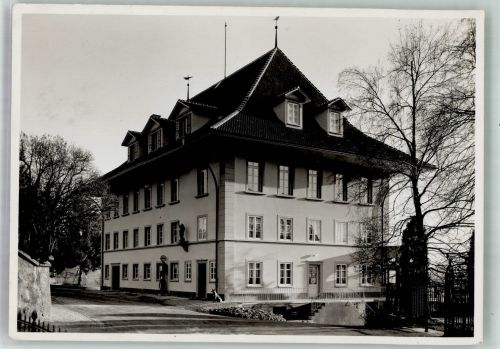 3507 Biglen 1937 Foto AK Hotel Bären