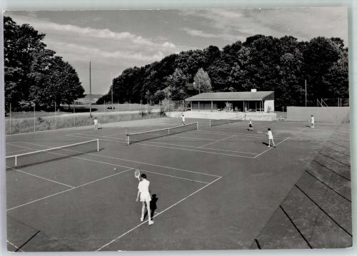 8304 Wallisellen 1963 Foto AK Tennis