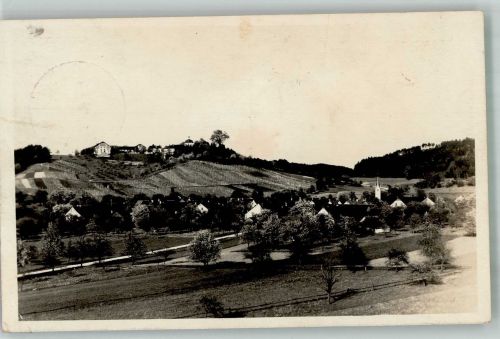 8458 Dorf 1927 Foto AK Schloss Goldenberg