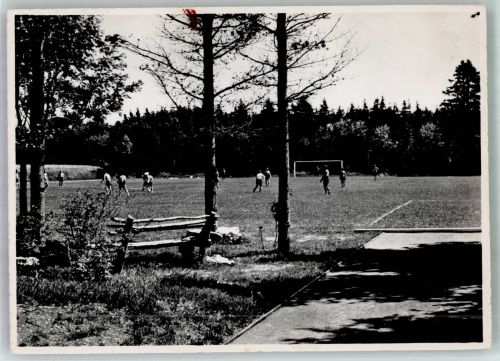 2532 Magglingen Macolin 1943 Foto AK Sportplatz Hohmatt