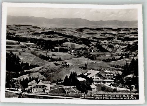 3454 Sumiswald Foto AK Hotel Kurhaus Lüdernalp