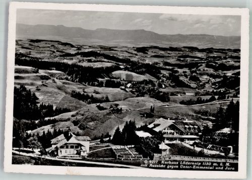 3454 Sumiswald 1953 Foto AK Hotel Kurhaus Lüdernalp