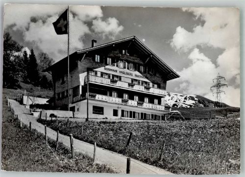 6084 Hasliberg Wasserwendi Foto AK Gasthaus Berghaus Hasliberg