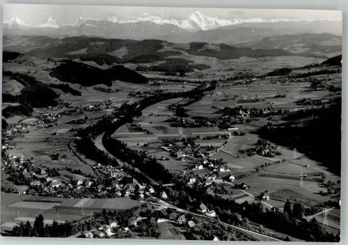 3436 Zollbrück Unterfrittenbach 1969 Foto AK Fliegeraufnahme