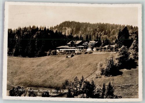 3438 Lauperswil 1942 Foto AK Hotel Kurhaus Moosegg