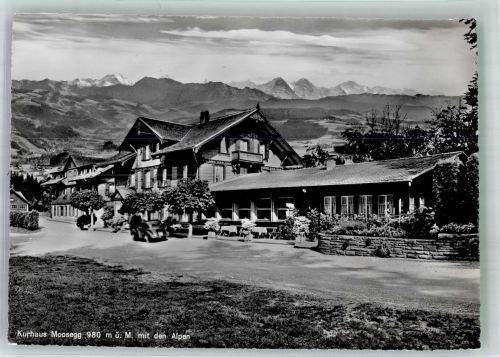 3543 Emmenmatt 1954 Foto AK Hotel Kurhaus Moosegg