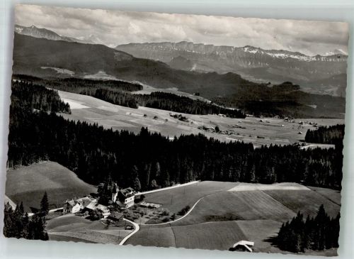 3673 Linden 1952 Foto AK Fliegeraufnahme Hotel Schlegwaldbad