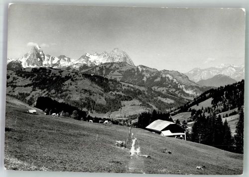 3781 Turbach 1968 Foto AK Rübli Gummfluh Meiel
