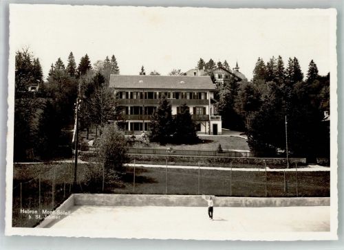2610 St-Imier Saint-Imier Foto AK Tennis Hotel Hebron Mont Soleil