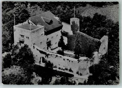 2520 La Neuveville Foto AK Fliegeraufnahme Schloss