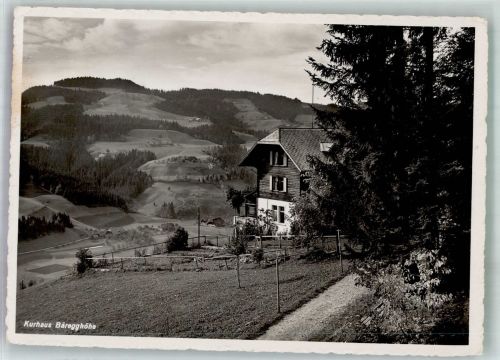 3555 Trubschachen 1947 Foto AK Hotel Kurhaus Bäregghöhe
