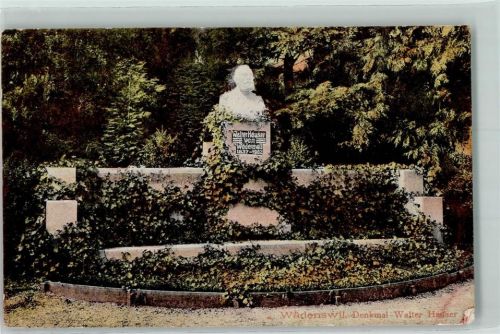 Wädenswil 1910 Walter Hauser Denkmal
