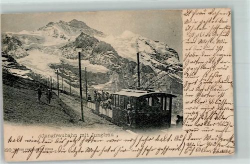 Jungfraubahn 1904 Bahn Bergbahn Junngfrau