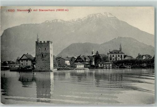 Stansstad Stanserhorn Turm Kirche