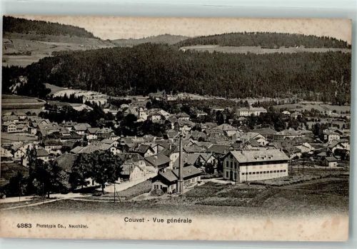 Couvet Schornstein Fabrik