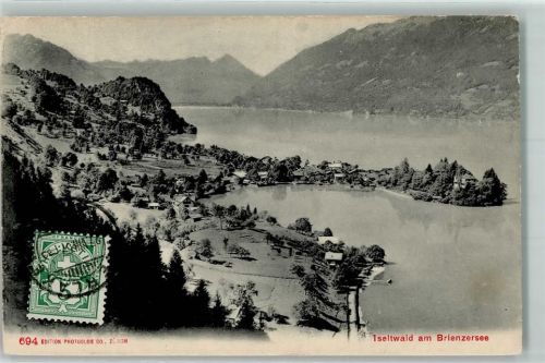 Iseltwald 1907 Brienzersee