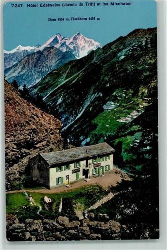 Mischabel Hotel Edelweiss Dom Täschhorn