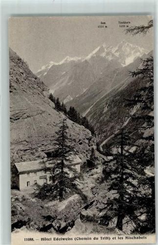 Trift Hotel Edelweiss Mischabels Dom Täschhorn