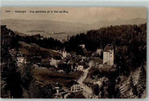 Valangin Val de Ruz Turm