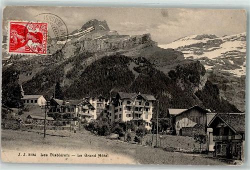 Les Diablerets 1911 Le Grand Hotel