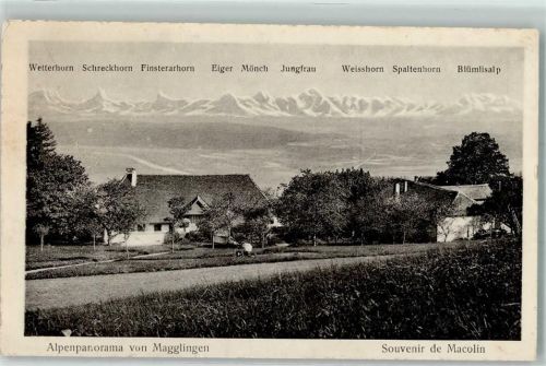 Magglingen Alpenpanorama Wetterhorn Schreckhorn Eiger Mönch Jungfrau Weisshorn Blümlisalp