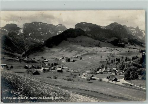 Weissbad Marwies Ebenalp Oehrli