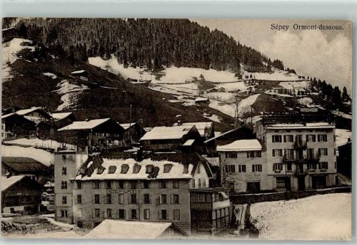 Le Sépey Hotel Alpes Winter Schnee