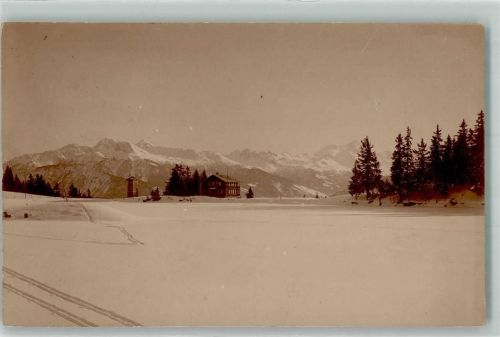 Montana Winter Schnee Ort lt. Stempel