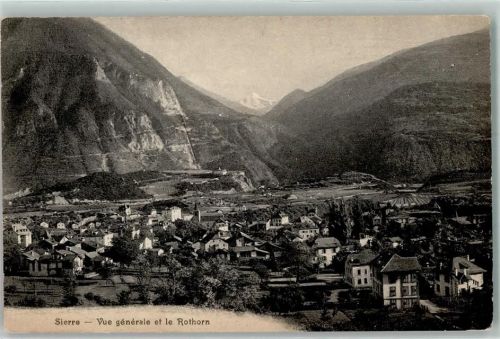 Sierre RothoRn Kirche Berge