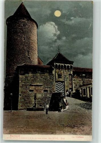 Romont FR 1911 Schloss