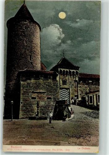 Romont FR 1912 Schloss
