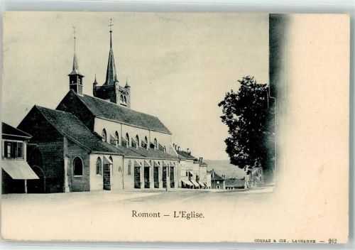 Romont FR Kirche
