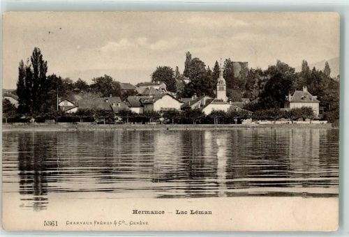 Hermance 1908 Lac Leman