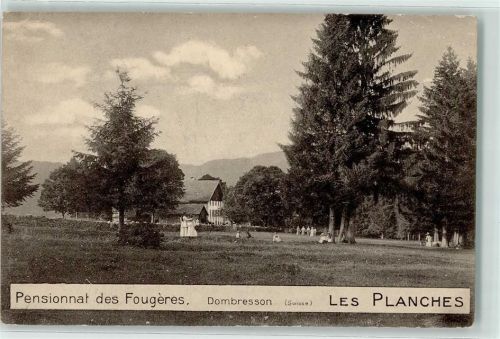 Dombresson 1914 Pensionnat des Fougeres Les Planches