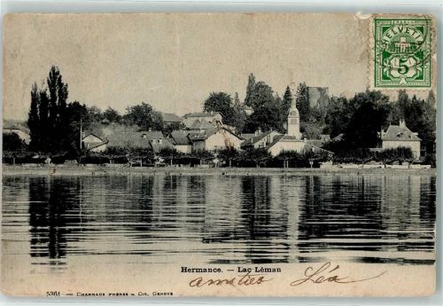 Hermance 1905 Lac Leman
