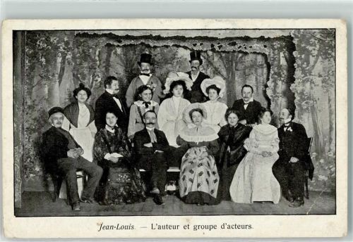 St-Blaise Jean Louis L auteur et groupe d acteurs